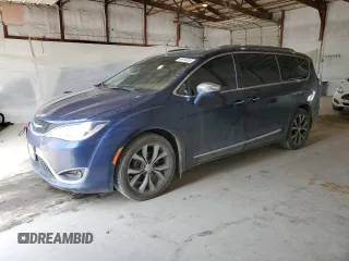 2017 Chrysler Pacifica Limited with VIN 2C4RC1GG6HR753492, listed as a Copart auction lot 54918255 with 277,597 mi miles and Salvage title. Bid and sale history available at DreamBid. Image 1.