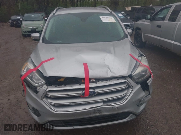 2017 Ford Escape Titanium with VIN 1FMCU0J96HUC21987, listed as a IAAI auction lot 41971376 with 97,488 mi miles and . Bid and sale history available at DreamBid. Image 6.
