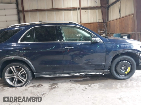 2022 Mercedes-Benz GLE 350 with VIN 4JGFB4KB3NA786559, listed as a IAAI auction lot 42132892 with 22,338 mi miles and . Bid and sale history available at DreamBid. Image 22.
