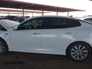 2018 Kia Optima LX with VIN 5XXGT4L30JG236781, listed as a IAAI auction lot 42074861 with 1 mi miles. Bid and sale history available at carsss.com. Image 15.