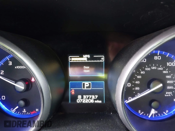 2018 Subaru Outback Premium with VIN 4S4BSACC5J3296238, listed as a IAAI auction lot 42750891 with 72,206 mi miles and . Bid and sale history available at DreamBid. Image 15.