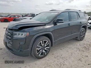 2021 GMC Acadia SLT z VIN 1GKKNMLS4MZ157180, wystawiony jako Copart lot #57508375 z przebiegiem 83 016 mil mil oraz Szkoda całkowita • Salvage title. Historia ofert i sprzedaży dostępna na DreamBid. Obrazek 1.