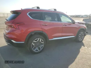 2023 Hyundai Santa Fe Hybrid Limited with VIN 5NMS5DA19PH003210, listed as a Copart auction lot 75064524 with 28,064 mi miles and Salvage Title. Bid and sale history available at carsss.com. Image 3.