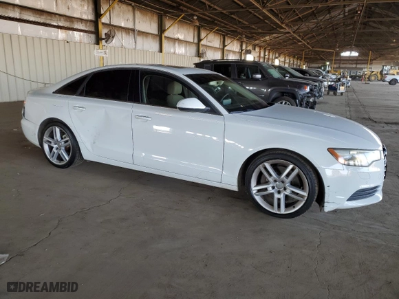 2015 Audi A6 2.0T Premium Plus with VIN WAUGFAFC2FN021073, listed as a Copart auction lot 43387985 with 129,489 mi miles and Clean Title. Bid and sale history available at carsss.com. Image 4.