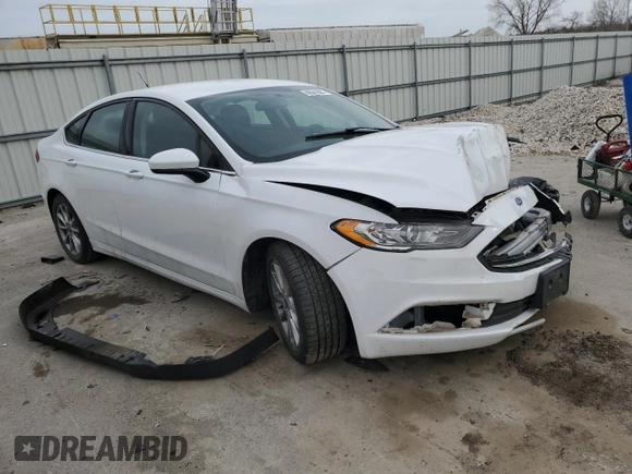 2017 Ford Fusion SE with VIN 3FA6P0HD6HR397518, listed as a Copart auction lot 49041505 with Not Provided miles and Salvage Title. Bid and sale history available at carsss.com. Image 4.