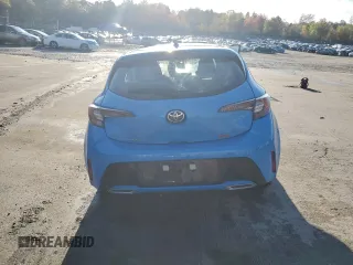 2021 Toyota Corolla Hatchback XSE with VIN JTNA4MBE1M3126859, listed as a Copart auction lot 75822304 with 0 mi miles and Salvage Title. Bid and sale history available at carsss.com. Image 6.