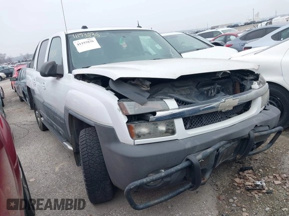 2005 Chevrolet Avalanche LS with VIN 3GNGK22G65G225614, listed as a IAAI auction lot 41193836 with Not provided miles and . Bid and sale history available at DreamBid. Image 1.