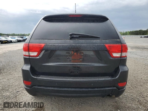 2013 Jeep Grand Cherokee Laredo with VIN 1C4RJFAG0DC641706, listed as a Copart auction lot 51704115 with 195,067 mi miles and Clean Title. Bid and sale history available at carsss.com. Image 6.