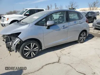 2019 Honda Fit EX with VIN 3HGGK5H84KM703991, listed as a Copart auction lot 47377875 with 99,269 mi miles and Salvage title. Bid and sale history available at DreamBid. Image 1.