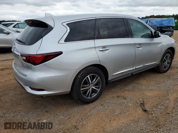 2020 Infiniti QX60 Luxe с VIN 5N1DL0MN7LC521312, выставлен на аукционе Copart как лот 52136475 с пробегом 81 596 миль миль и Списание • Salvage title. История ставок и продаж доступна на DreamBid. Изображение 3.