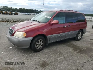 2005 Kia Sedona LX with VIN KNDUP131056614364, listed as a Copart auction lot 73935454 with 149,420 mi miles and Salvage Title. Bid and sale history available at carsss.com. Image 1.