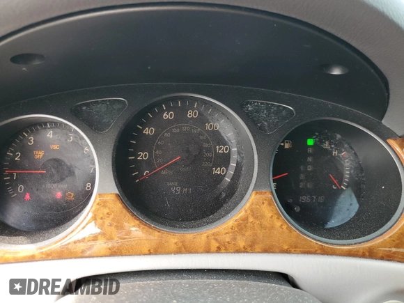 2005 Lexus ES 330 with VIN JTHBA30G555142034, listed as a Copart auction lot 54656975 with 196,718 mi miles and Salvage Title. Bid and sale history available at carsss.com. Image 9.