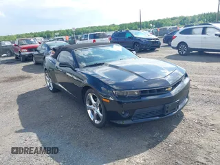 2014 Chevrolet Camaro LT with VIN 2G1FC3D30E9322571, listed as a IAAI auction lot 42219249 with 122,018 mi miles and . Bid and sale history available at DreamBid. Image 1.