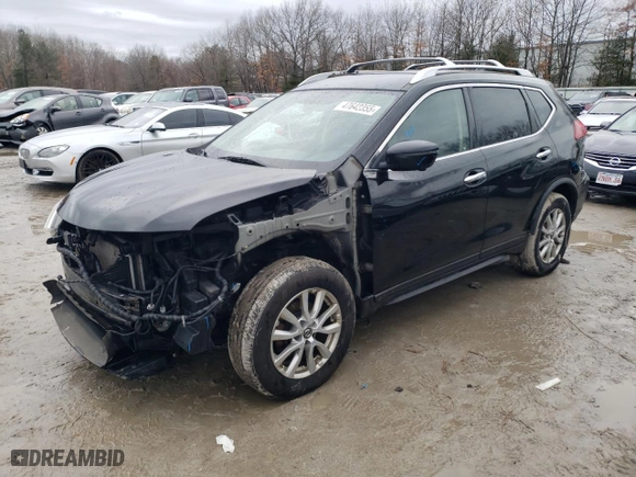 2018 Nissan Rogue S with VIN KNMAT2MV1JP609135, listed as a Copart auction lot 47642355 with 145,926 mi miles and Salvage Title. Bid and sale history available at carsss.com. Image 1.