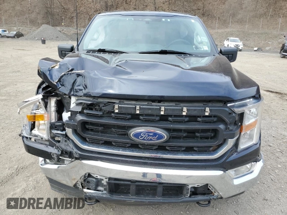 2022 Ford F-150 XL with VIN 1FTEX1EP8NFC46845, listed as a Copart auction lot 51635285 with 68,192 mi miles and Salvage title. Bid and sale history available at DreamBid. Image 5.