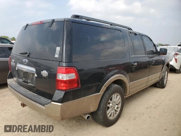 2012 Ford Expedition Max King Ranch with VIN 1FMJK1J52CEF66758, listed as a Copart auction lot 51311625 with 282,723 mi miles and Clean title. Bid and sale history available at DreamBid. Image 3.