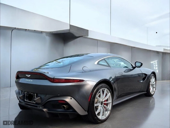 2019 Aston Martin Vantage with VIN SCFSMGAW4KGN0143X, listed as a Copart auction lot 49525045 with 9,949 mi miles and Clean Title. Bid and sale history available at carsss.com. Image 4.