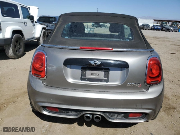 2016 MINI Cooper Convertible S with VIN WMWWG9C58G3A91318, listed as a Copart auction lot 46162435 with NaN miles and Salvage Title. Bid and sale history available at carsss.com. Image 6.