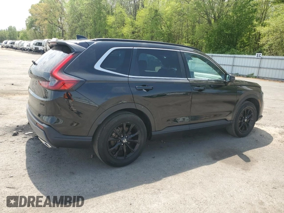 2023 Honda CR-V Sport with VIN 2HKRS6H56PH812484, listed as a Copart auction lot 55608005 with 46,064 mi miles and Salvage Title. Bid and sale history available at DreamBid. Image 3.