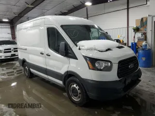 2019 Ford Transit with VIN 1FTYE1CMXKKB76439, listed as a Copart auction lot 43841795 with 232,061 mi miles and Salvage Title. Bid and sale history available at DreamBid. Image 4.
