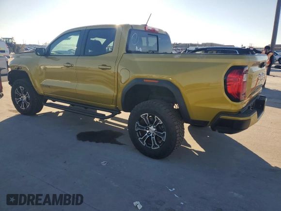 2023 GMC Canyon 4WD AT4 with VIN 1GTP6DEKXP1143203, listed as a Copart auction lot 88508335 with 13,887 mi miles and Salvage Title. Bid and sale history available at carsss.com. Image 2.