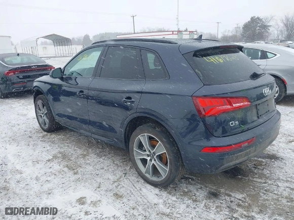 2019 Audi Q5 Premium Plus with VIN WA1BNAFY5K2094343, listed as a IAAI auction lot 41619628 with 64,613 mi miles. Bid and sale history available at carsss.com. Image 3.