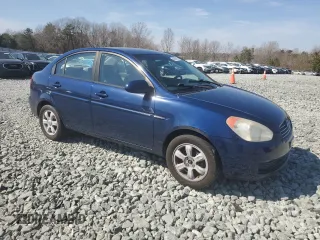2006 Hyundai Accent GLS with VIN KMHCN46C56U042703, listed as a Copart auction lot 48938265 with 167,661 mi miles and Salvage Title. Bid and sale history available at carsss.com. Image 4.