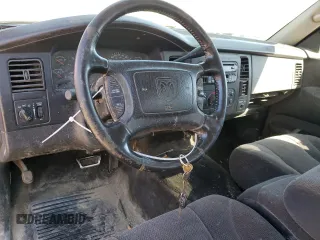 2003 Dodge Dakota SLT with VIN 1D7HL42X33S284170, listed as a Copart auction lot 76657204 with 146,790 mi miles and Salvage Title. Bid and sale history available at carsss.com. Image 8.