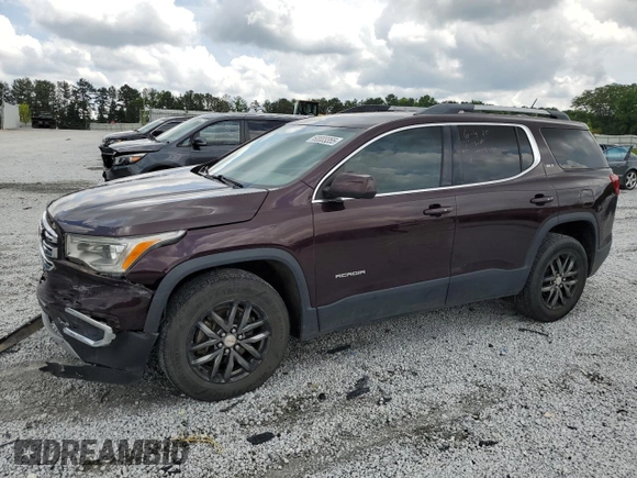 2017 GMC Acadia SLT with VIN 1GKKNMLS9HZ212681, listed as a Copart auction lot 60003355 with 117,370 mi miles and Salvage title. Bid and sale history available at DreamBid. Image 1.