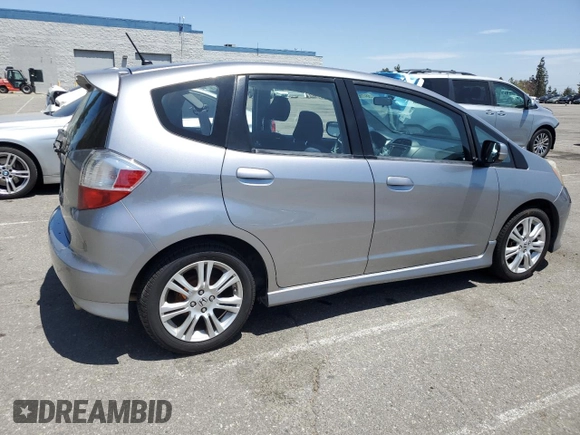 2010 Honda Fit Sport with VIN JHMGE8H69AS025801, listed as a Copart auction lot 58416375 with 216,216 mi miles and Clean title. Bid and sale history available at DreamBid. Image 3.