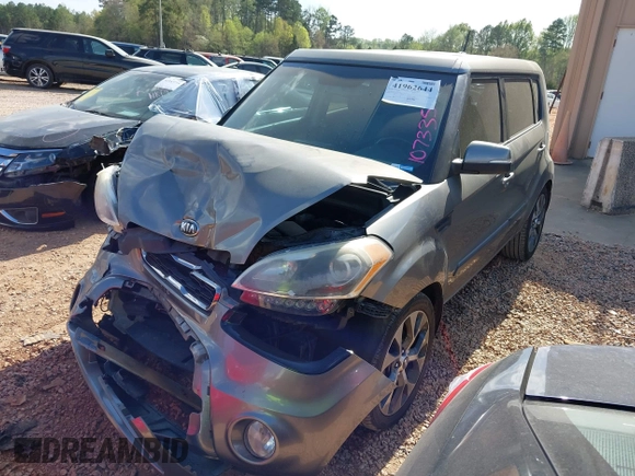 2013 Kia Soul + with VIN KNDJT2A61D7591186, listed as a IAAI auction lot 41962644 with 118,140 mi miles and . Bid and sale history available at DreamBid. Image 17.