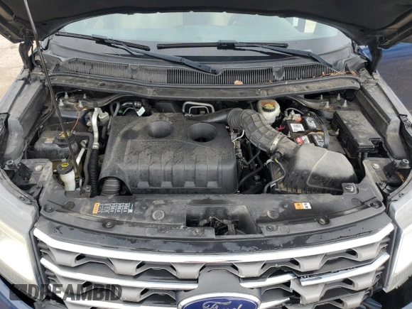 2016 Ford Explorer with VIN 1FM5K7BH2GGB78386, listed as a Copart auction lot 58615055 with 169,190 mi miles and Salvage title. Bid and sale history available at DreamBid. Image 11.
