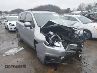 2017 Subaru Forester Premium with VIN JF2SJAEC3HH556462, listed as a IAAI auction lot 41160065 with 96,747 mi miles. Bid and sale history available at carsss.com. Image 1.