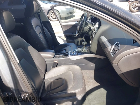 2016 Audi A4 Premium with VIN WAUAFAFL0GN016185, listed as a IAAI auction lot 41691573 with 81,501 mi miles. Bid and sale history available at carsss.com. Image 5.