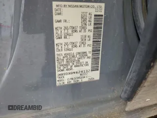 2023 Nissan Frontier Pro-4X z VIN 1N6ED1EK6PN624132, wystawiony jako Copart lot #53797395 z przebiegiem 55 344 mil mil oraz Szkoda całkowita • Salvage title. Historia ofert i sprzedaży dostępna na DreamBid. Obrazek 12.