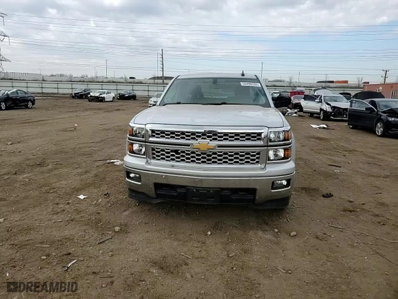 2015 Chevrolet Silverado 1500 LT with VIN 1GCVKREC8FZ158484, listed as a Copart auction lot 50490255 with 66,515 mi miles and Salvage Title. Bid and sale history available at carsss.com. Image 10.