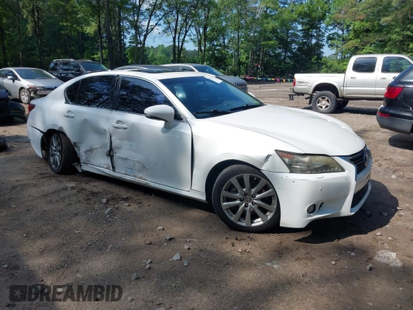 2013 Lexus GS 350 z VIN JTHCE1BL2D5013206, wystawiony jako IAAI lot #42447141 z przebiegiem 138 105 mil mil oraz . Historia ofert i sprzedaży dostępna na DreamBid. Obrazek 1.