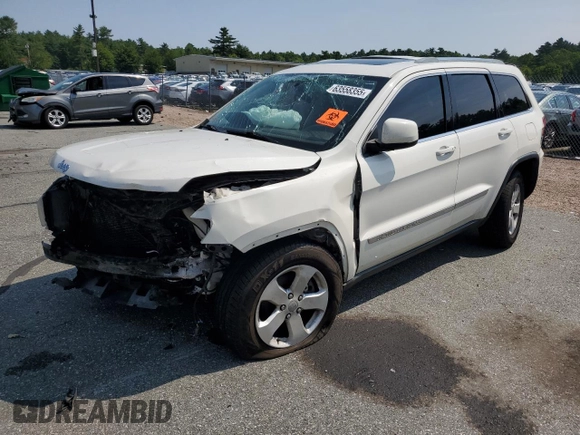 2011 Jeep Grand Cherokee Laredo with VIN 1J4RR4GG6BC657520, listed as a Copart auction lot 63558355 with 215,444 mi miles and Salvage title. Bid and sale history available at DreamBid. Image 1.