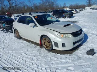 2013 Subaru Impreza Sedan WRX WRX with VIN JF1GV7E60DG033721, listed as a IAAI auction lot 41315608 with 117,694 mi miles. Bid and sale history available at carsss.com. Image 1.