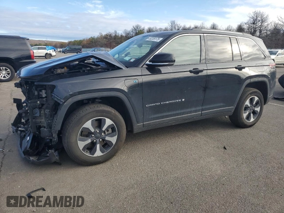 2024 Jeep Grand Cherokee with VIN 1C4RJYB66RC681295, listed as a Copart auction lot 49209175 with 17,334 mi miles and Salvage title. Bid and sale history available at DreamBid. Image 1.