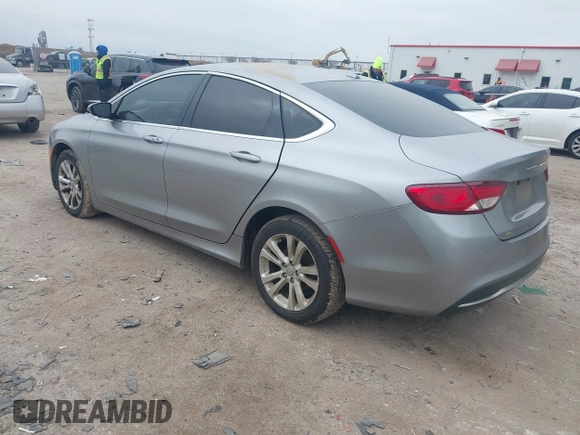 2015 Chrysler 200 Limited with VIN 1C3CCCAB7FN670991, listed as a IAAI auction lot 41625738 with 194,534 mi miles and . Bid and sale history available at DreamBid. Image 3.