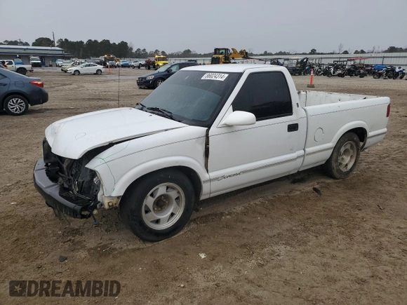 1998 GMC Sonoma z VIN 1GTCS1442WK516237, wystawiony jako Copart lot #86024314 z przebiegiem Nie podano mil oraz Szkoda całkowita • Salvage title. Historia ofert i sprzedaży dostępna na DreamBid. Obrazek 1.