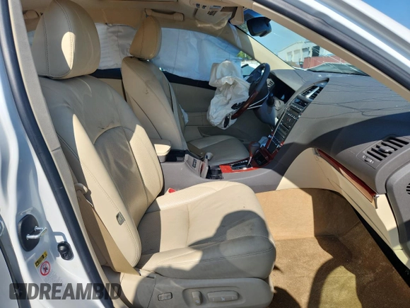 2012 Lexus ES 330 with VIN JTHBK1EG8C2500364, listed as a Copart auction lot 63457615 with Not provided miles and Salvage title. Bid and sale history available at DreamBid. Image 7.