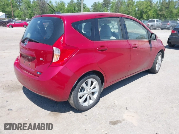 2014 Nissan Note SV with VIN 3N1CE2CP9EL388460, listed as a IAAI auction lot 42147810 with 121,702 mi miles and . Bid and sale history available at DreamBid. Image 4.