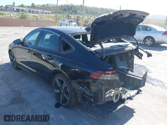 2023 Honda Accord Sport with VIN 1HGCY2F5XPA056005, listed as a IAAI auction lot 42228672 with 75,366 mi miles and . Bid and sale history available at DreamBid. Image 3.