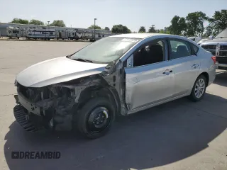 2019 Nissan Sentra S with VIN 3N1AB7AP3KY356358, listed as a Copart auction lot 54439975 with 84,797 mi miles and Salvage title. Bid and sale history available at DreamBid. Image 1.