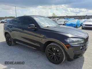 2016 BMW X6 xDrive50i z VIN 5UXKU6C57G0R34222, wystawiony jako Copart lot #57618755 z przebiegiem 133 501 mil mil oraz Czysty tytuł • Clean title. Historia ofert i sprzedaży dostępna na DreamBid. Obrazek 4.