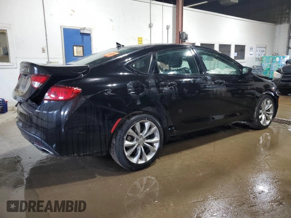 2015 Chrysler 200 S z VIN 1C3CCCBB1FN631957, wystawiony jako Copart lot #59207135 z przebiegiem Nie podano mil oraz Szkoda całkowita • Salvage title. Historia ofert i sprzedaży dostępna na DreamBid. Obrazek 3.