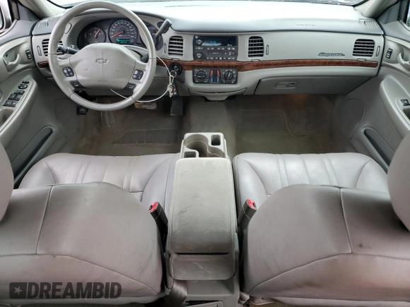 2001 Chevrolet Impala with VIN 2G1WF52E619288458, listed as a Copart auction lot 44365025 with 128,458 mi miles and Salvage title. Bid and sale history available at DreamBid. Image 8.