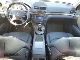 2009 Mercedes-Benz E-Class Sport 5.5L with VIN WDBUF72X19B360607, listed as a Copart auction lot 88750185 with 0 mi miles and Salvage Title. Bid and sale history available at carsss.com. Image 8.